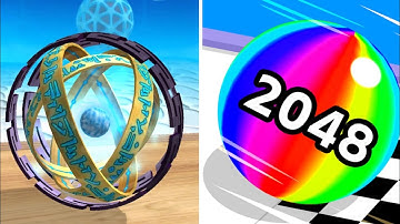 GOING BALLS VS BALL RUN 2048 💕🔥- All Levels Gameplay Walkthrough Android, iOS v.3