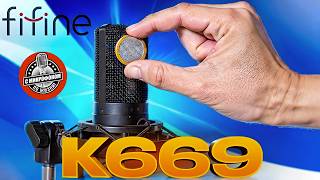 картинка: USB легенда FIFINE K669 Обзор, тест, сравнение, обработка и доработка заменой капсюля.
