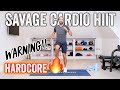 HARDCORE!! 20 Minute SAVAGE Home HIIT Workout | The Body Coach TV