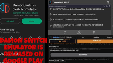 Damon Switch Emulator Is Released On Google Play!!!