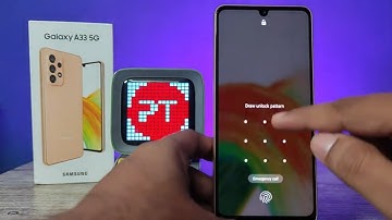 How to Hide Pattern Line in Samsung Galaxy A33 5G