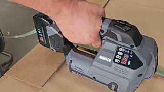 How to Use the TI Evostrap | Battery-Powered Strapping Tool Tutorial