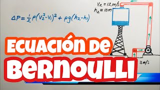 ECUACION DE BERNOULLI | Ejercicios de Flujo Volumétrico en Tuberías