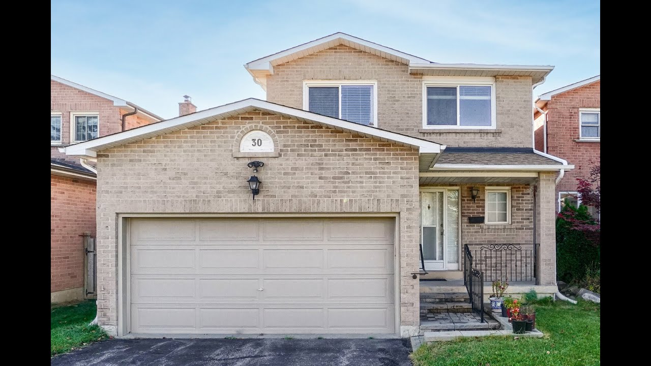 30 Michener Crescent, Markham Home for Sale Real Estate Properties