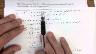2D Linear Systems Word Problems (part 2)