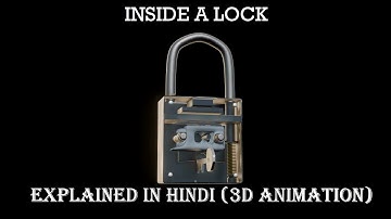 Why does a lock only open with one key? HOW DOES A LEVER PADLOCK WORK?