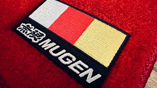 #hondastepwgn mugen sports mat red