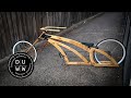 Building the most awesome handmade badass wooden chopper bike
