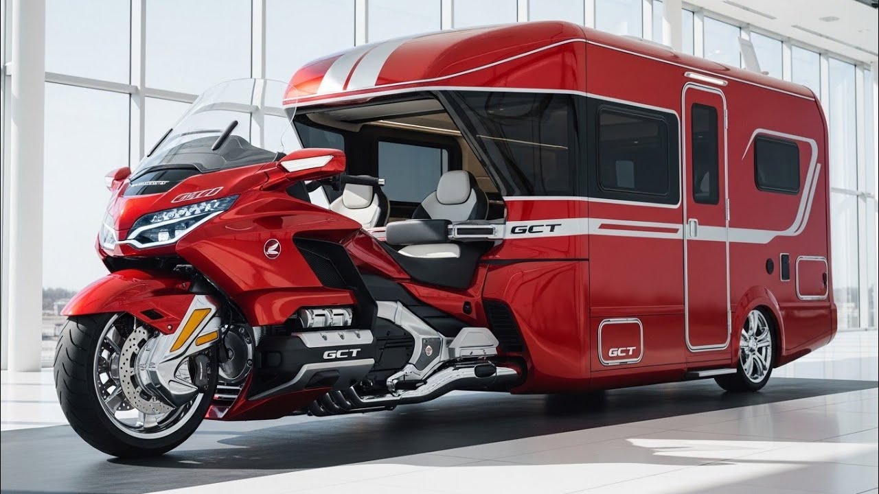 Обзор Honda Gold Wing GCT Trike Camper 2026 года – цена, роскошные туристические характеристики и...