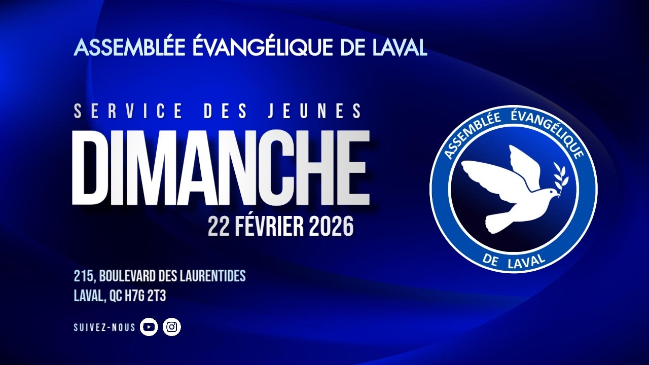 Service des jeunes Dimanche 22 Février 2026