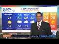 Cooling trend takes hold over Memorial Day holiday