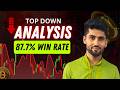 Best Top Down analysis Strategy | Smart Money & Price Action #trading #analysis