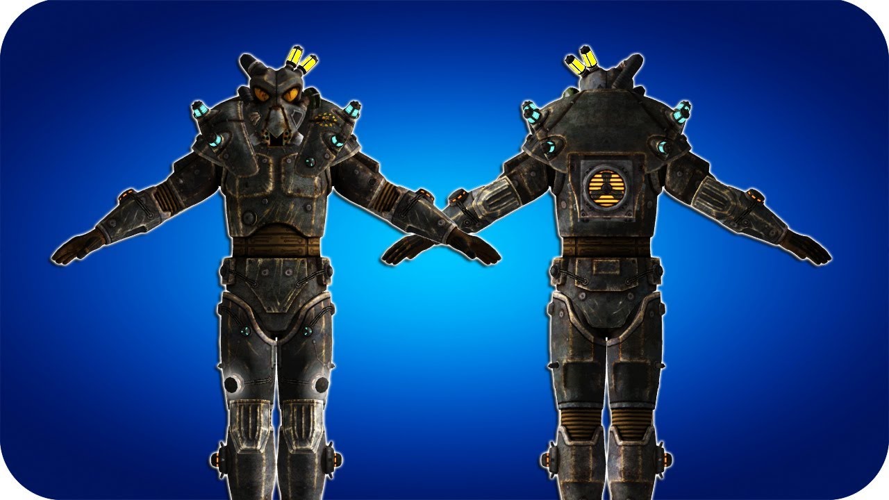 Fallout 3 броня тесла