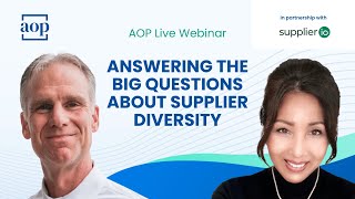 Answering the BIG Questions About Supplier Diversity