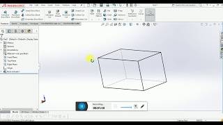 SolidWorks Tutorial 6: Designing Rectangles in SoldiWorks