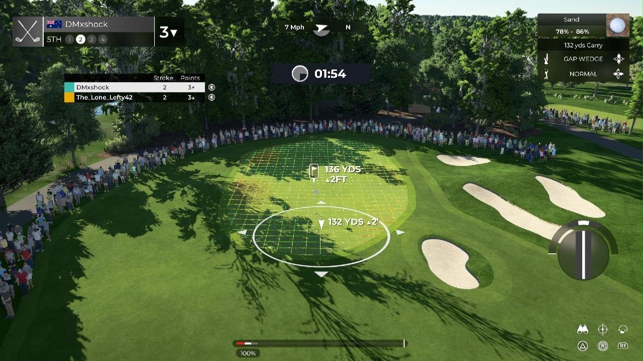 PGA TOUR 2K21_Impossible hole out YouTube