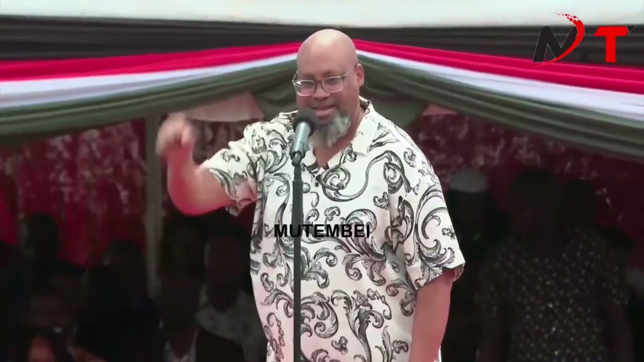 LISTEN WHAT FURIOUS COSMO CHOY TOLD DP KINDIKI FACE TO FACE IN KISII!