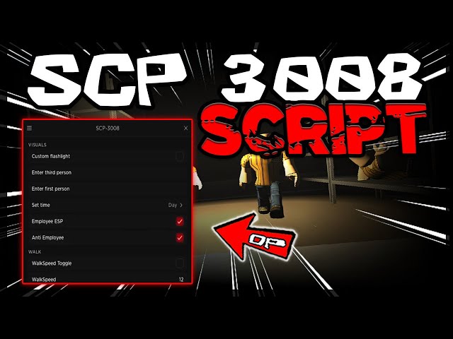 LATEST  SCP 3008 Script [FIXED] New OP Scripts 