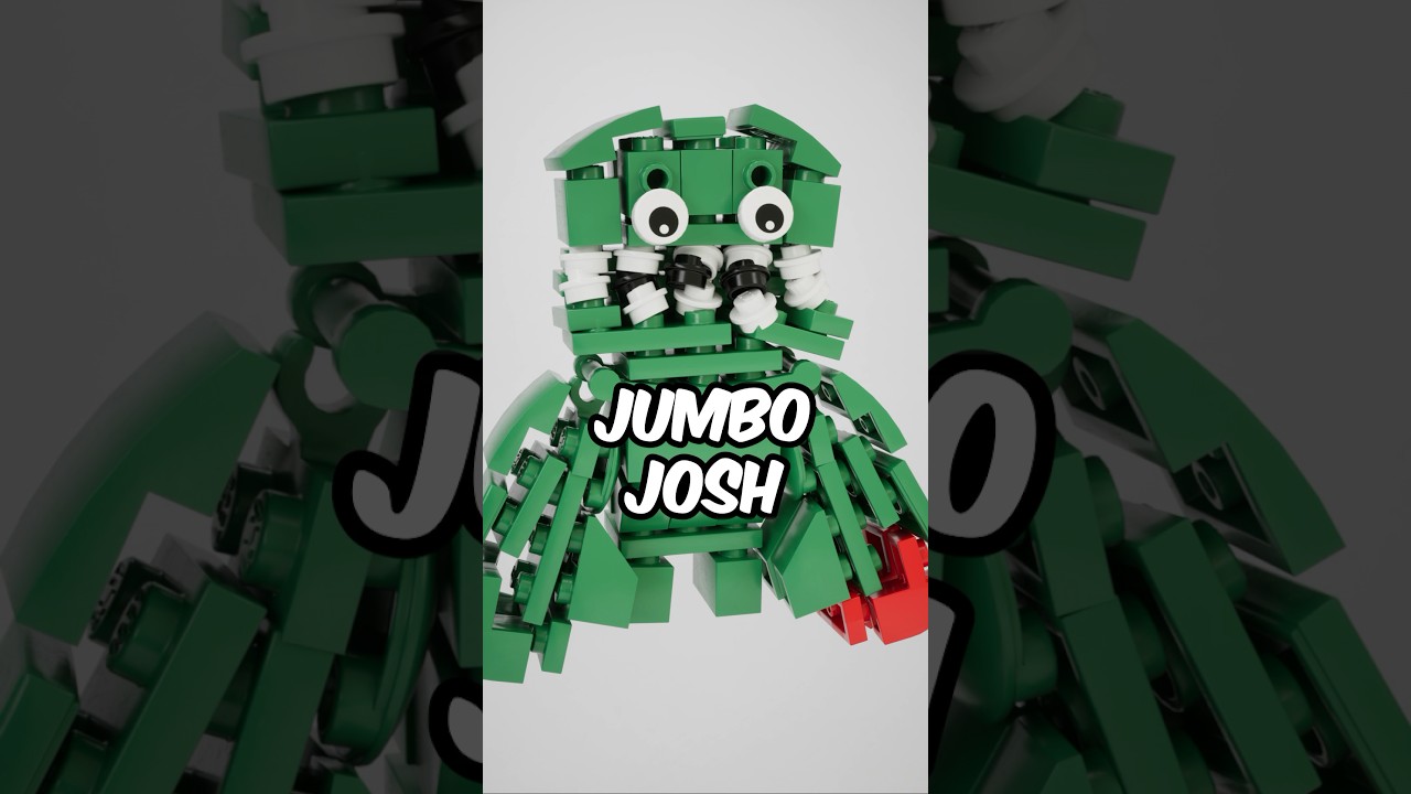Lego Garten of BanBan Jumbo Josh MOC Stop Motion Build