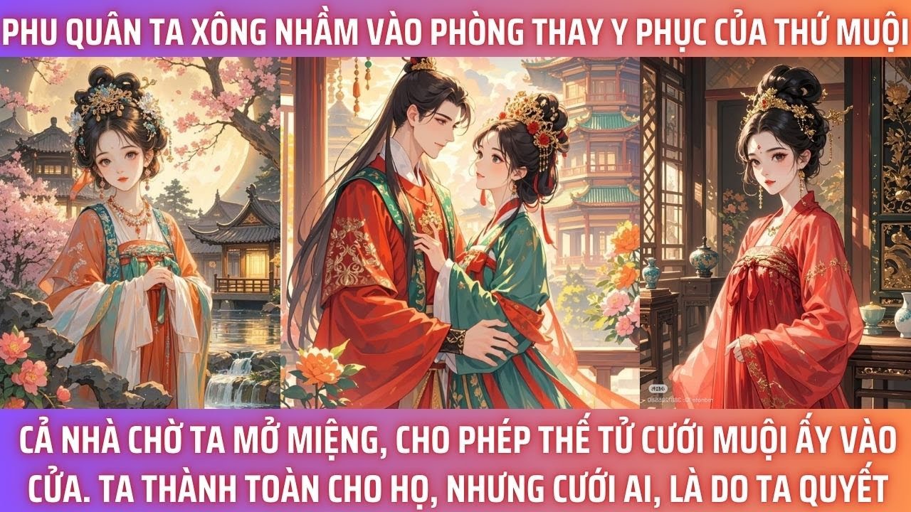PHU QUÂN TA XÔNG NHẦM VÀO PHÒNG THAY Y PHỤC CỦA THỨ MUỘI. CẢ NHÀ CHỜ TA MỞ MIỆNG, CHO PHÉP THẾ TỬ