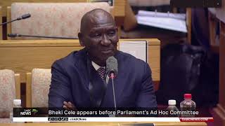 95 Parliament Ad Hoc Committee   Former Police Minister Bheki Cele   YouTube   Google Chrome 2025 10