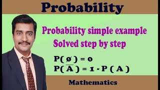 Probability simple example solved