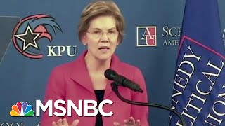 2020 Vision: Elizabeth Warren Trails Biden, Sanders In Massachusetts Poll | MTP Daily | MSNBC