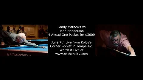 The Last Money Match - Grady Mathews vs John Hende...