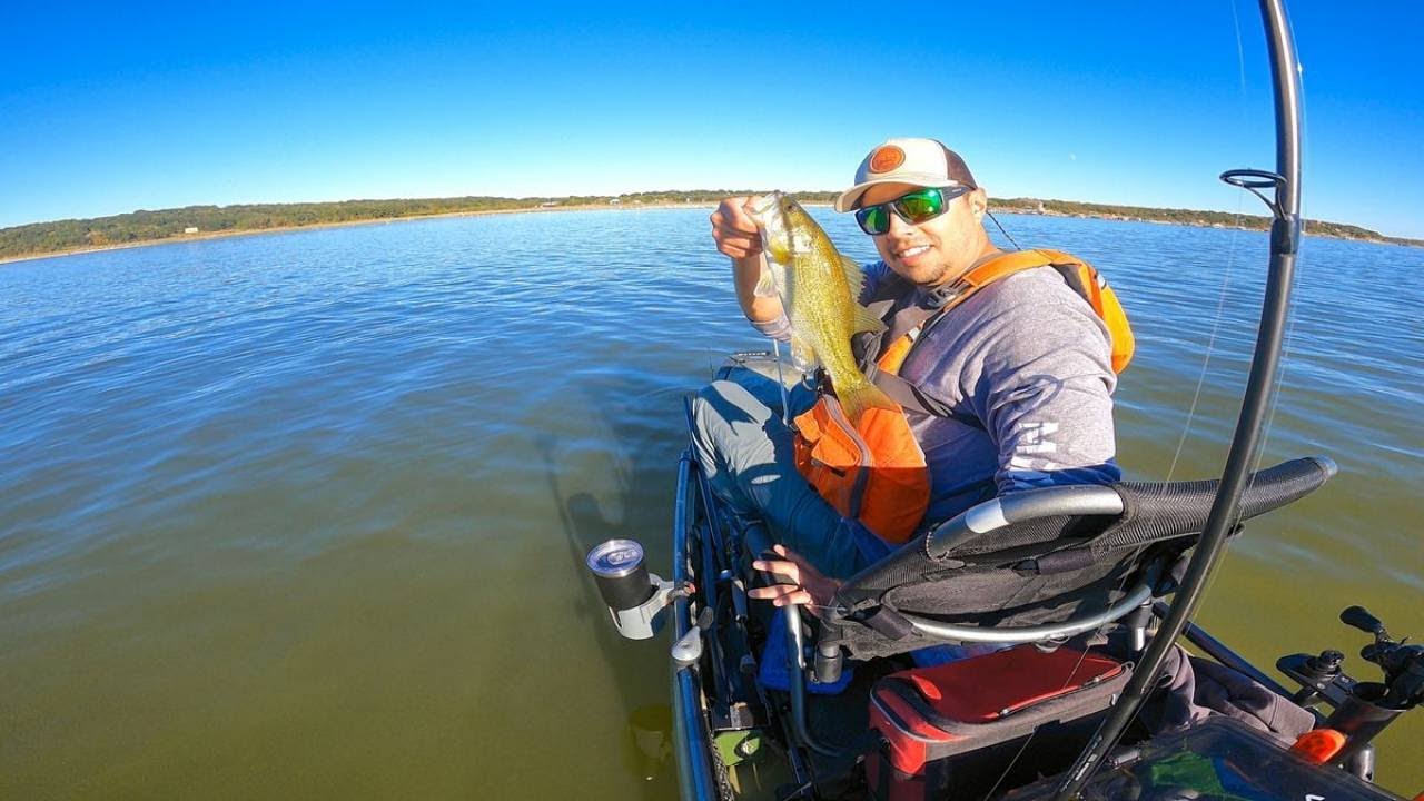 Use this BAIT this Winter to catch more bass kayak bass fishing