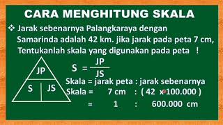 CARA MENGHITUNG SKALA