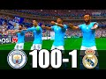 FIFA 23 | RONALDO, MESSI, MBAPPE, NEYMAR, ALLSTARS | MANCHESTER CITY 100 - 1 REAL MADRID | UCL FINAL