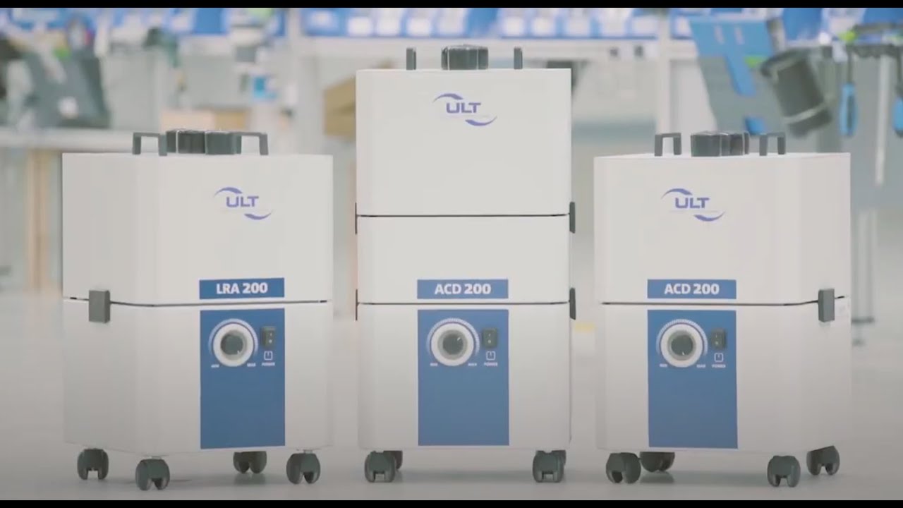 ULT 200 Serie – Kompakte Profi-Absaugung für saubere Luft!