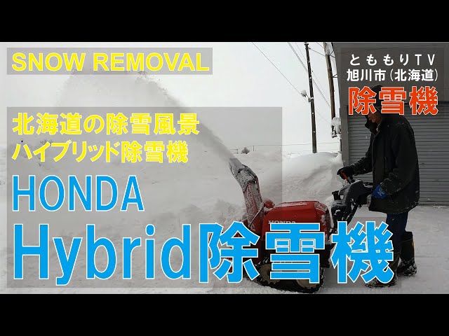 除雪機 HONDA HYBRID☆旭川市(北海道) Snow Removal Plowing Heavy