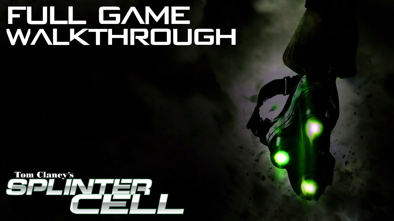 Splinter Cell   FULL GAME   Stealth Walkthrough   No Commentary