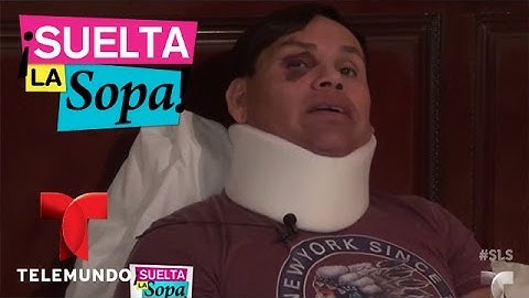 Suelta La Sopa | El luchador Konnan Big casi pierde la vida en el ring | Entretenimiento