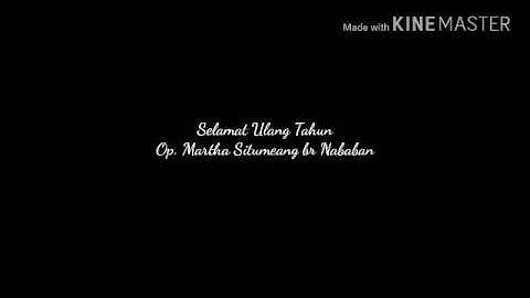 Tangiang ni Dainang Tetty R. Hutapea