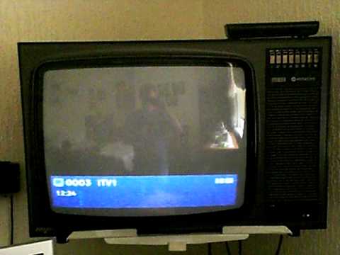 1970s Hitachi Tv Fully Working