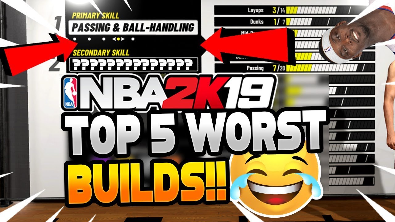 Top 5 Worst Builds Avoid Creating These Popular Archetypes In Nba 2k19 Youtube