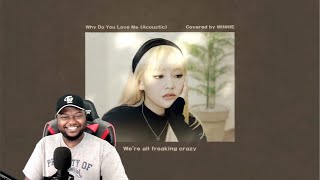 (MINNIE of (G)I-DLE) - 'Why Do You Love Me (Acoustic) / Charlotte Lawrence (Cover) REACTION Resimi