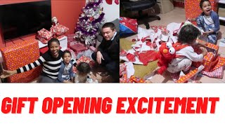 UNWRAPPING ALL OUR CHRISTMAS GIFT | OMG SO MANY SURPRISES | CHRISTMAS VLOG 2021 |INTERRACIAL FAMILY