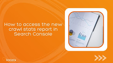 How to access the new crawl stats report in Search Console