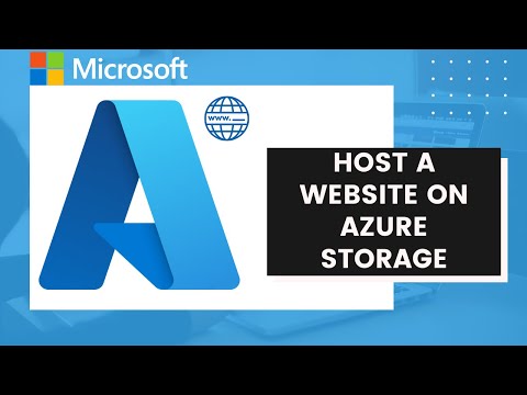 Video: Hoe maak ik een website in Azure?