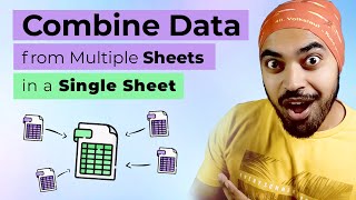 Combine Data from Multiple Sheets in a Single Sheet screenshot 3