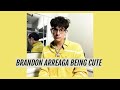 Brandon Arreaga Being Cute In Interviews