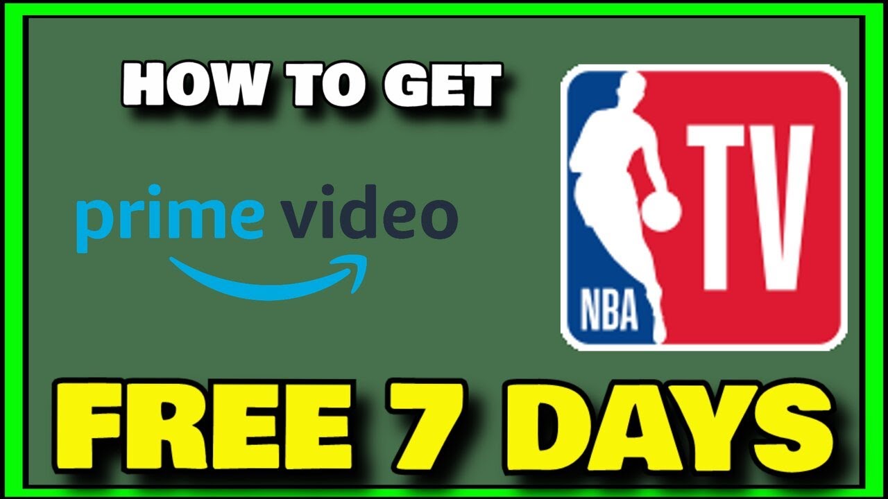 HOW TO GET CHANNEL NBA TV SUBSCRIPTION (Amazon Prime Video Free 30 Day Trial)