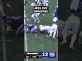 ARVELL REESE TAKES IT 👏 #shorts #nfl #nygiants #giants #highlights #gameday