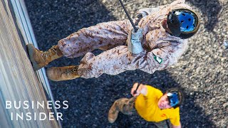 How Marine Recruits Battle Their Fear Of Heights At Boot Camp