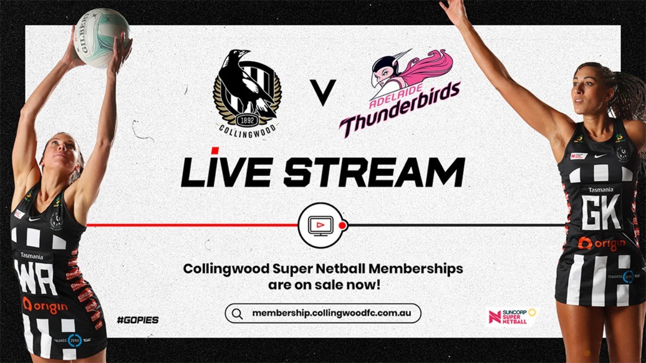 Collingwood Magpies Netball Live Stream