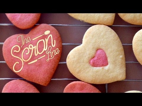 Love Heart Sugar Cookies(STOP MOTION) - The Scran Line