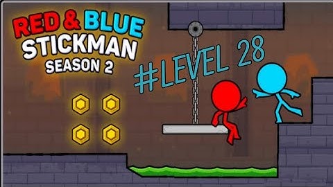 Red And Blue Stickman 2 / Level 28